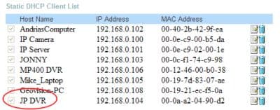 Dlink IP Setup