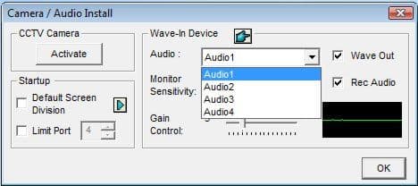 Geovision Enable Audio