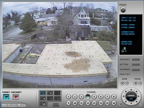 Construction Security Camera View 3