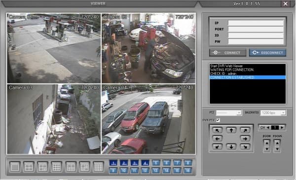 DVR Viewer 4 Cameras