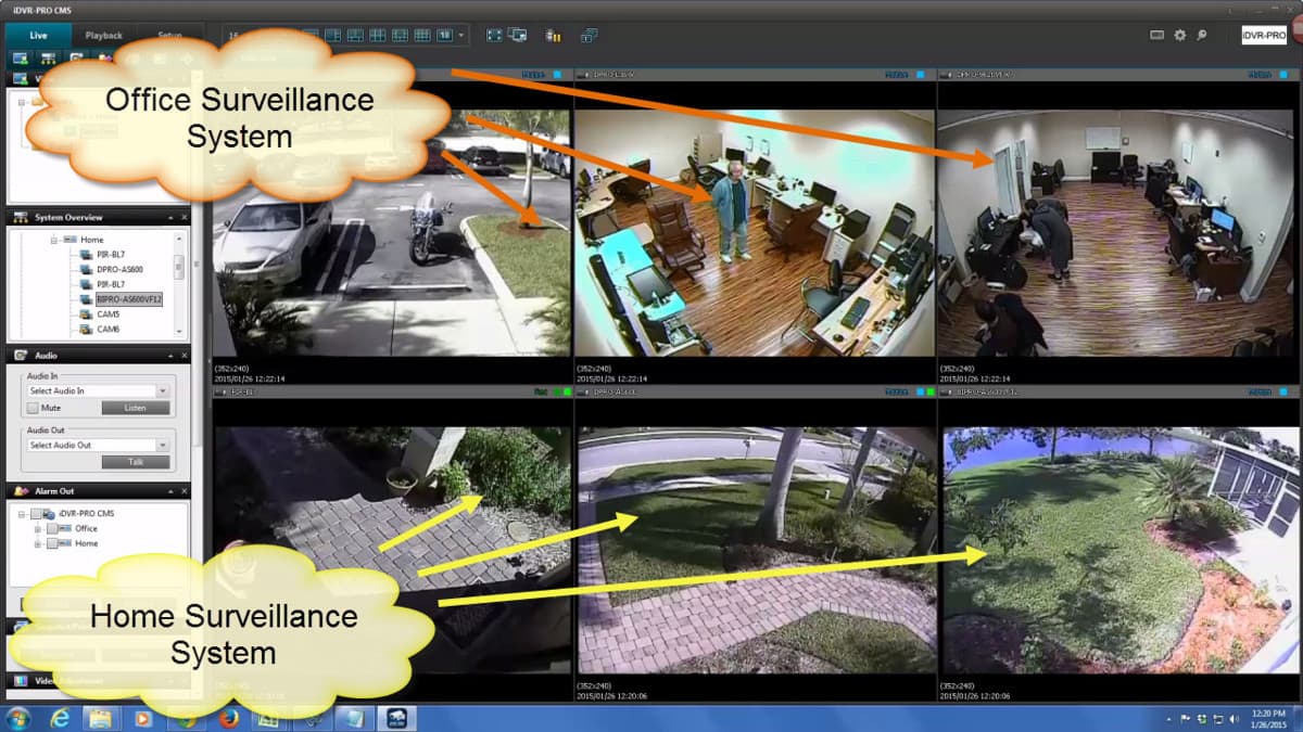 multiple camera monitor software review