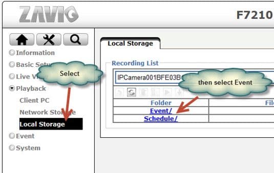 IP Security Camera Interval Snapshot