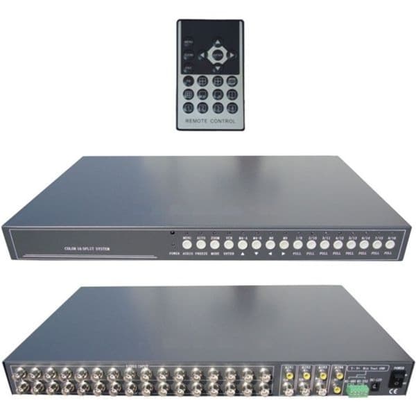 8 channel video store multiplexer