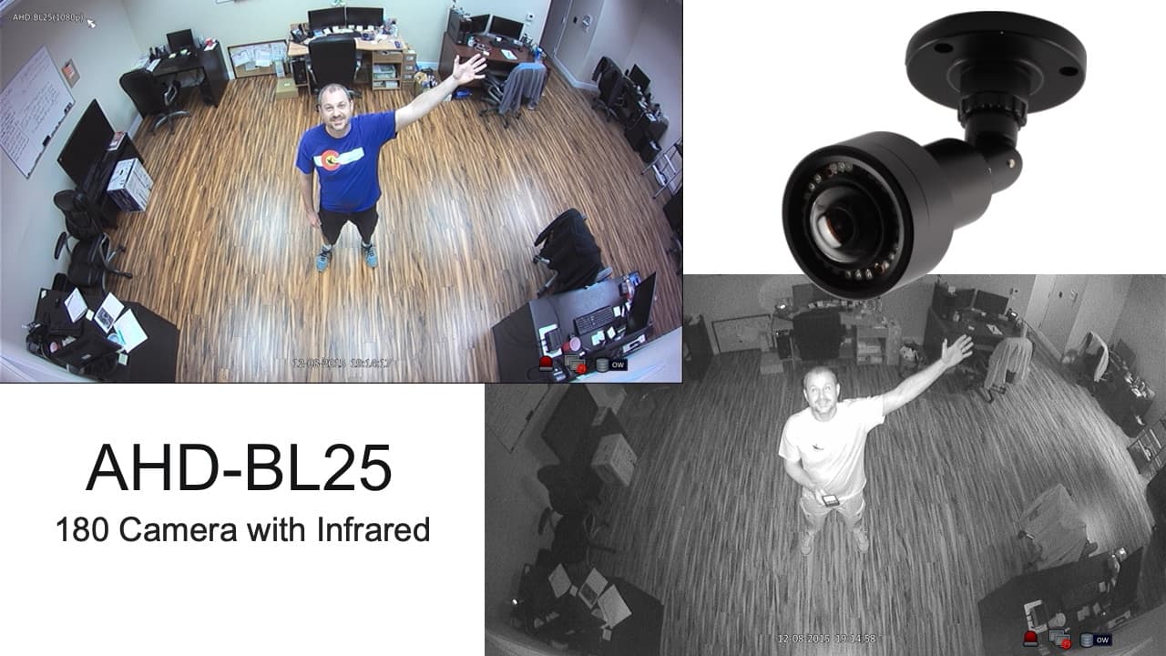 Bullet 180 Security Camera with Infrared Night Vision