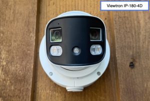 180 degree alarm security camera