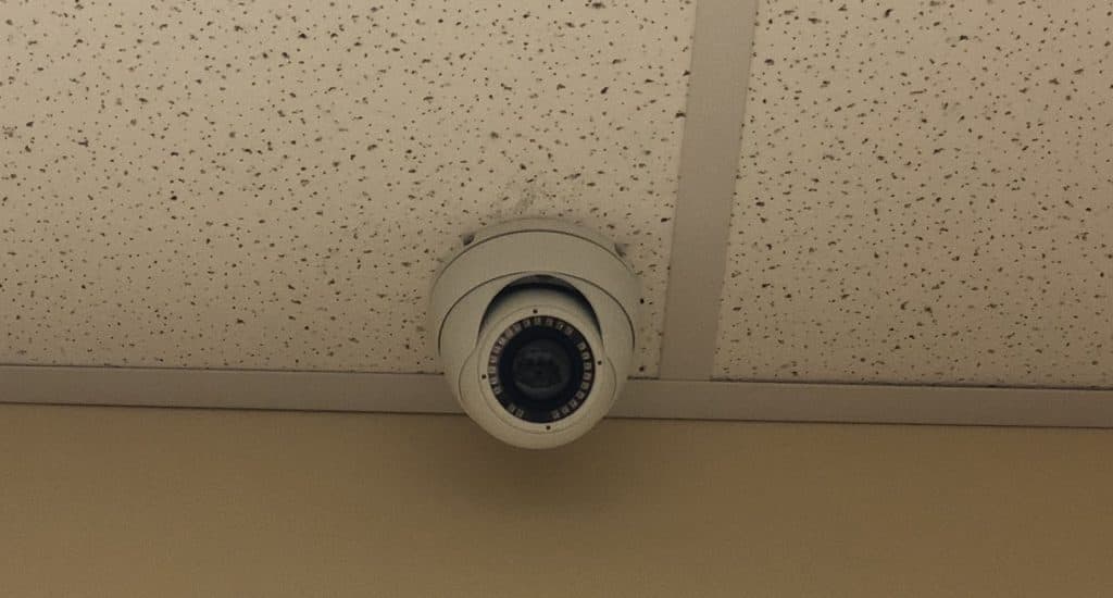 180 dome security camera indoor ceiling mount installation