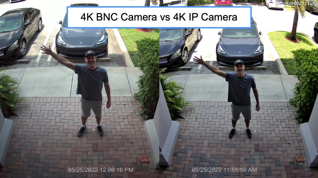 4K BNC Camera vs IP Camera