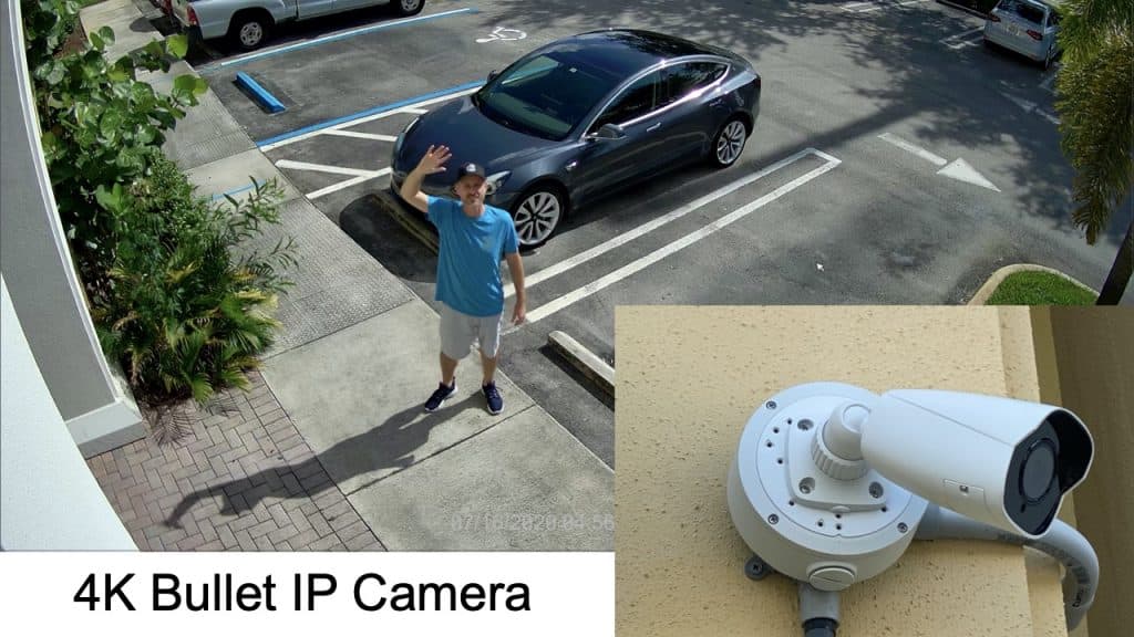 4K Outdoor Bullet IP Camera