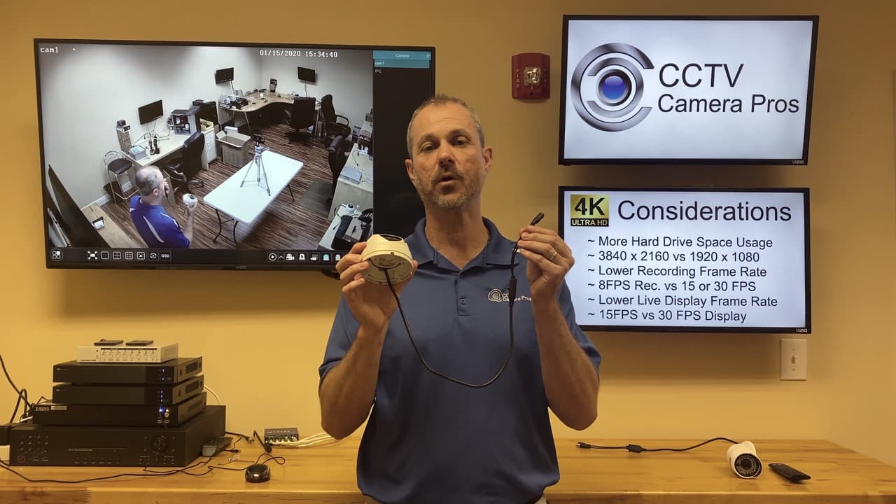 4k Security Camera Dvr Video Surveillance Recording