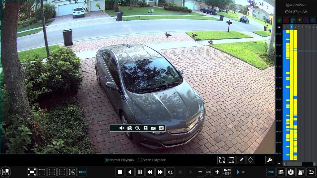 4K video surveillance recording