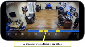 AI Camera Video Recording Annotation in Mobile App
