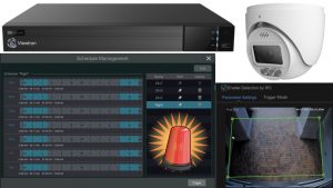AI Security Camera Alarm Schedule