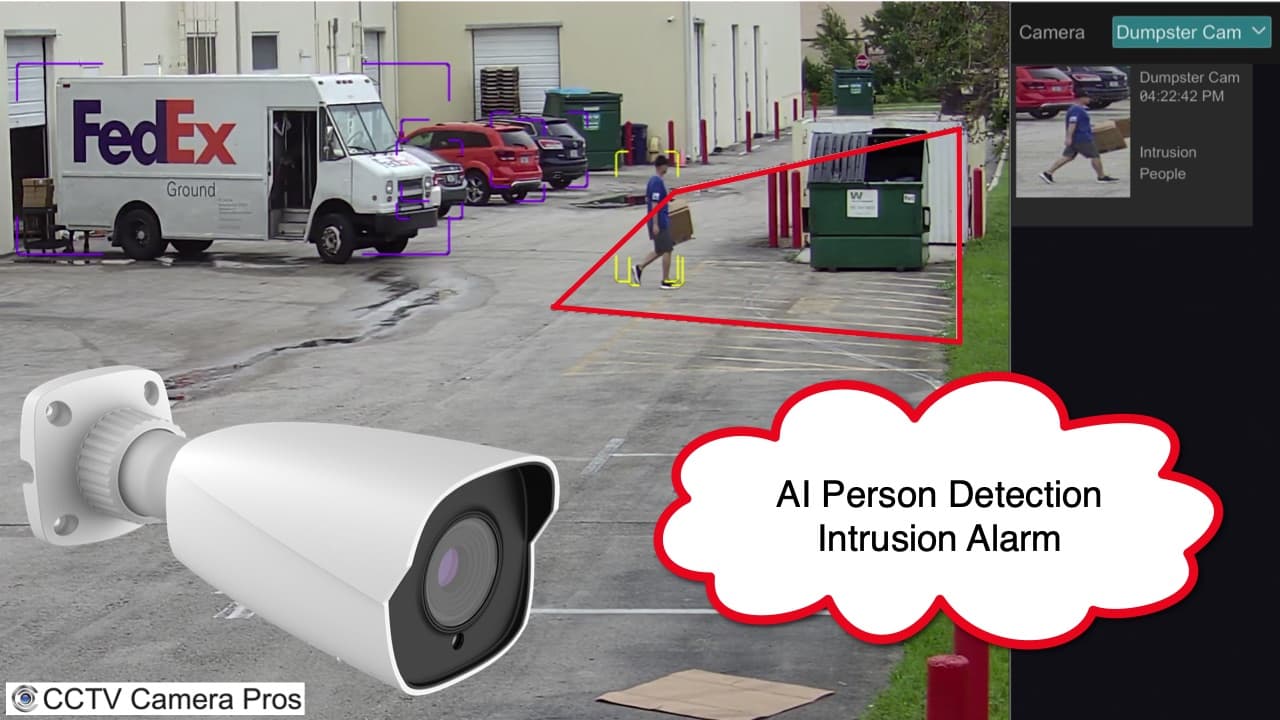 AI Security Camera Person Detection