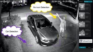 AI camera person detection