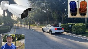 automatic license plate recognition camera gate access control
