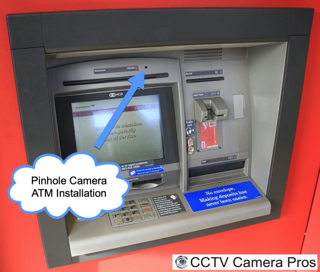 ATM pinhole camera