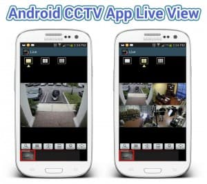 Android CCTV Camera App