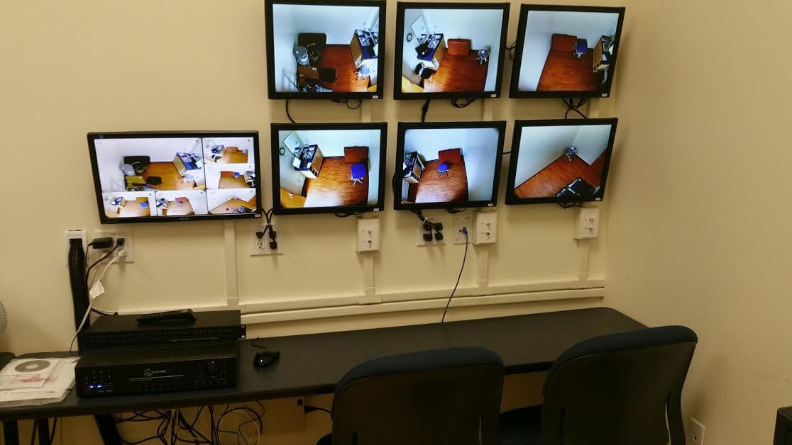 CCTV Camera System for Medical Training and Monitoring Room