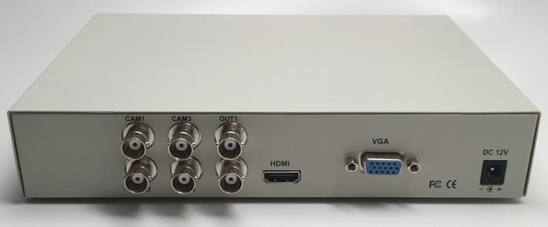 CCTV multiplexer HDMI