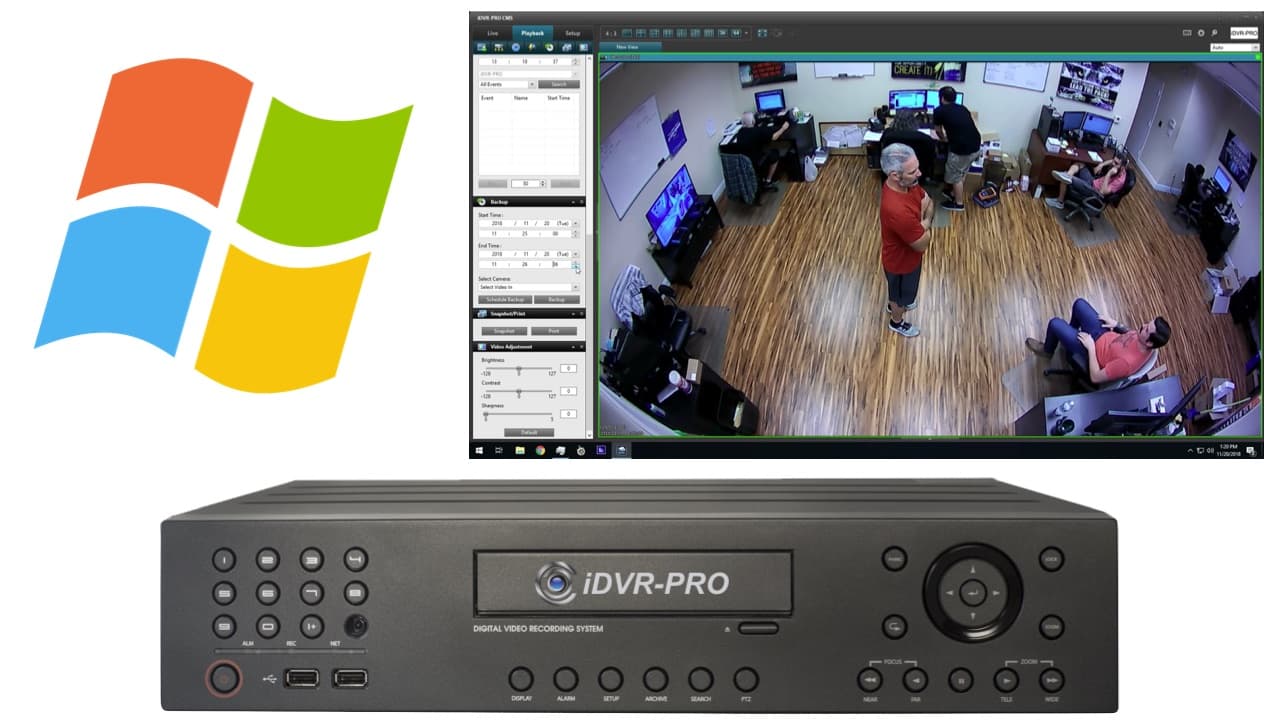 DVR Client CMS Software for Windows