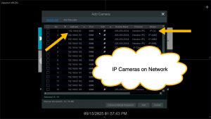 DVR IP Camera Network Search