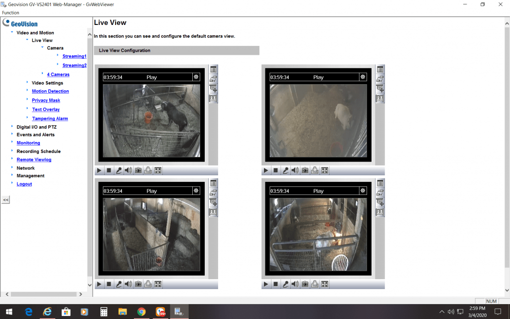 Barn Camera System