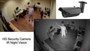 HD Security Camera with Night Vision