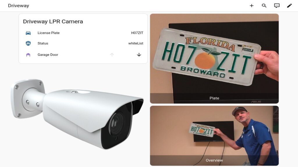 Home Assistant LPR Camera