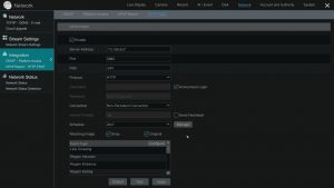IP Camera API NVR setup