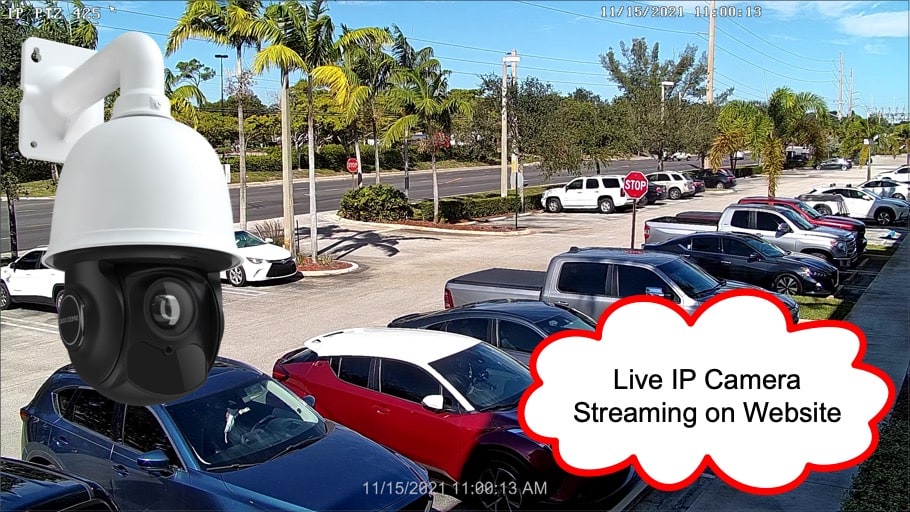 IP camera streaming