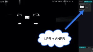 Night Time LPR IR Night Vision
