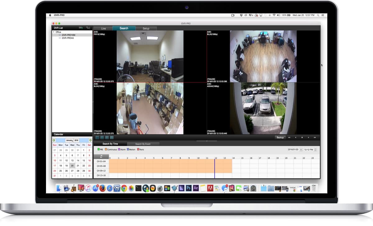 Mac DVR Viewer Software View HD security cameras