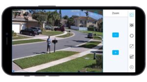 Motorized Varifocal Camera Mobile App
