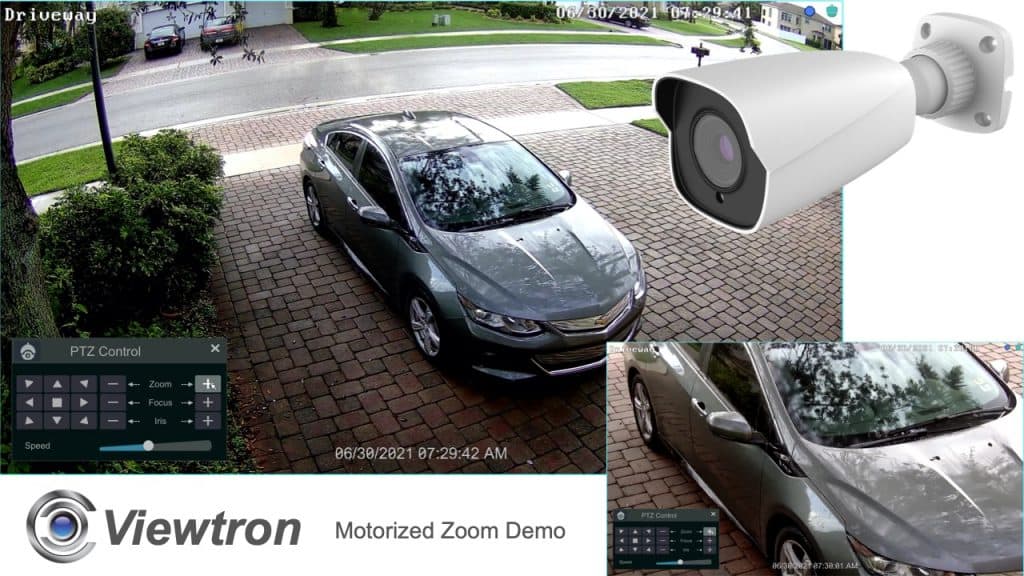 Motorized Zoom IP Camera