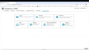 NVR Camera Settings Browser