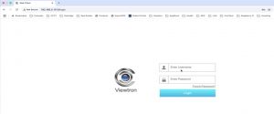 IP Camera NVR Web Browser Login