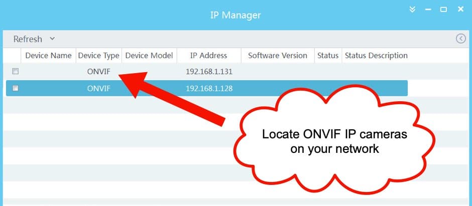 Onvif ip store