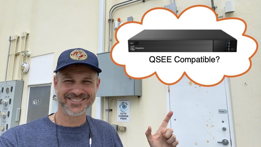 What DVR is compatible with QSEE cameras?