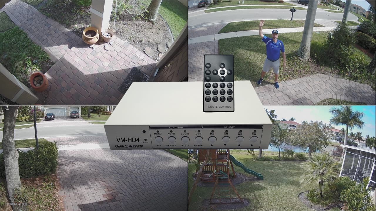 Quad CCTV Multiplexer Security Camera & Video Surveillance Blog