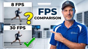 Security Camera 30FPS Recording vs 8FPS