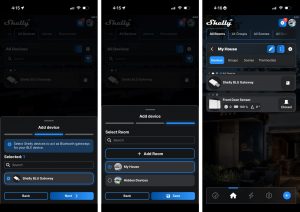 Shelly App Add WIFI Door Sensor