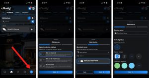 Shelly Mobile App Add Wireless Door Sensor