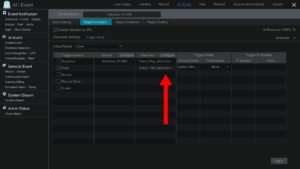 Viewtron IP camera NVR Shelly relay alarm setup