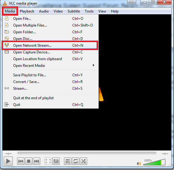 VLC Player RTSP