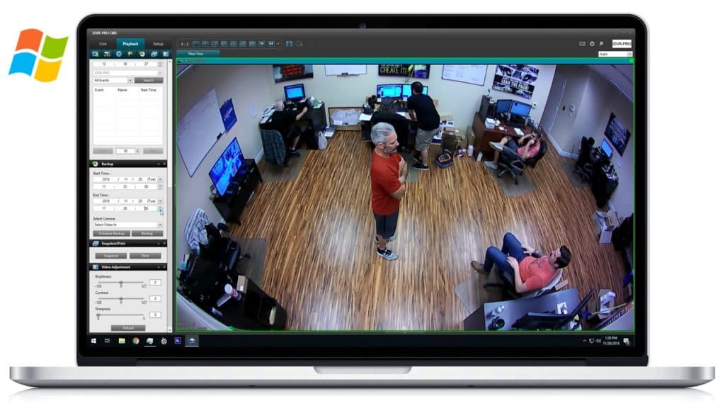 Windows CMS DVR Software