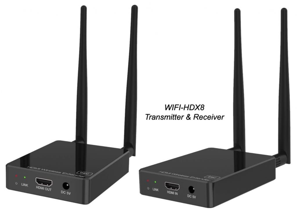 Wireless Transmitter Receiver 1080p over WIFI, IR