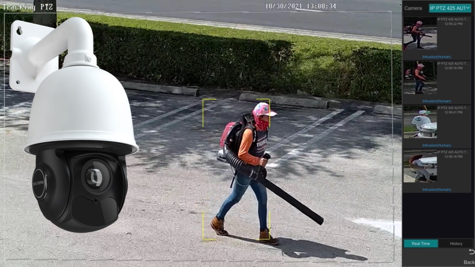 auto-tracking PTZ camera