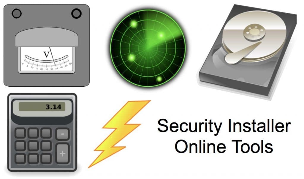 CCTV Installation Tools, Calculators, and Converters