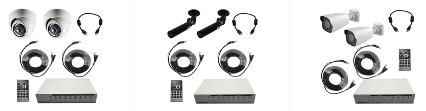 connect multiple cameras to TV for live view