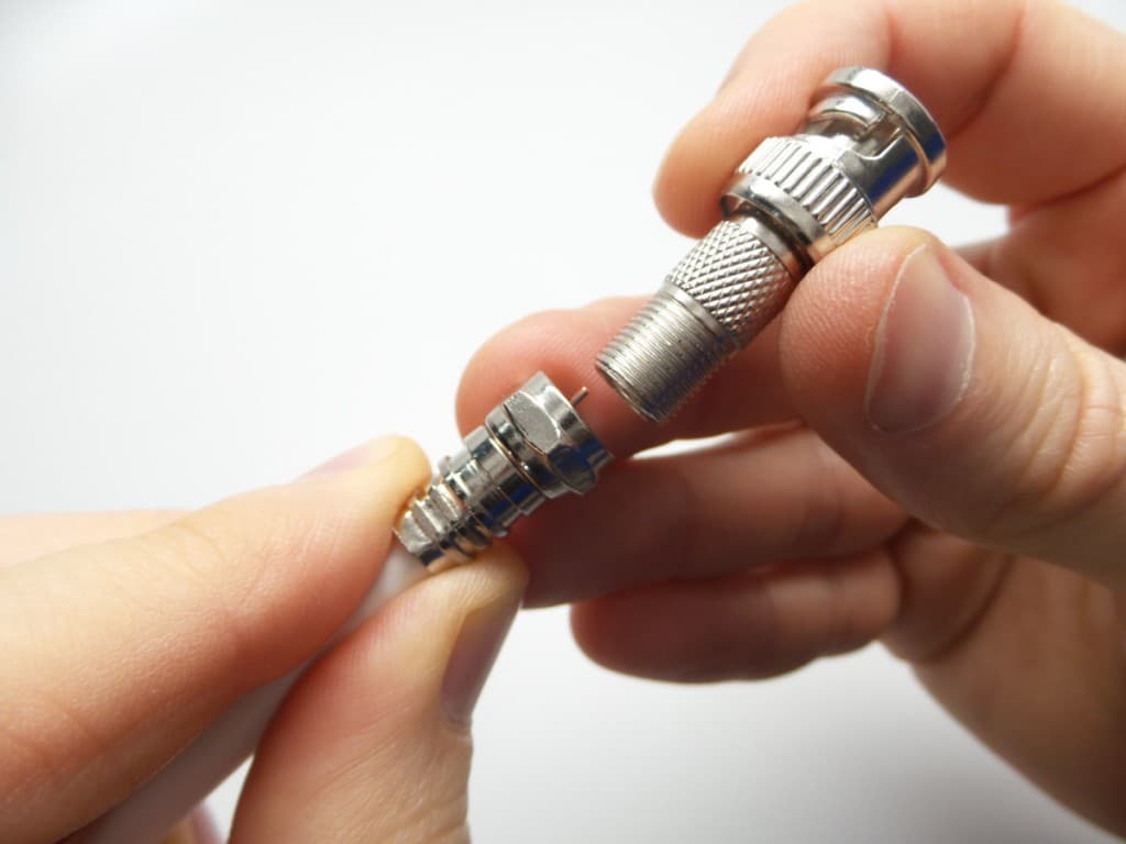 How to Attach Crimpon F Connector to RG59 Coaxial Cable